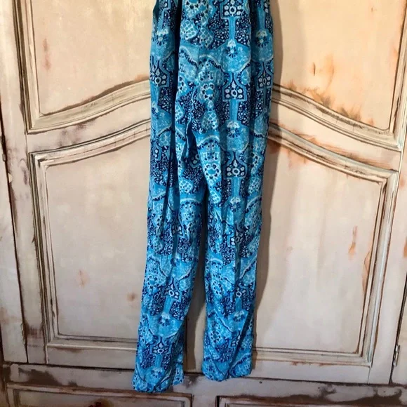 Blue Paisley Jumpsuit Jumper from Anthropologie. Dil brand. XS. Belted. - Picture 11 of 16